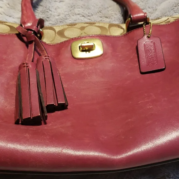 Authentic Coach Purse - Picture 3 of 13
